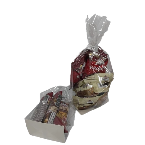 BOLSA PAPEL CELOFAN CON FONDO ECOLOGICAS 9 X 30 + 6 CMS LARGE