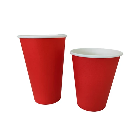 VASO POLIPAPEL ROJO 12 OZ 350CC X 50 UNIDADES