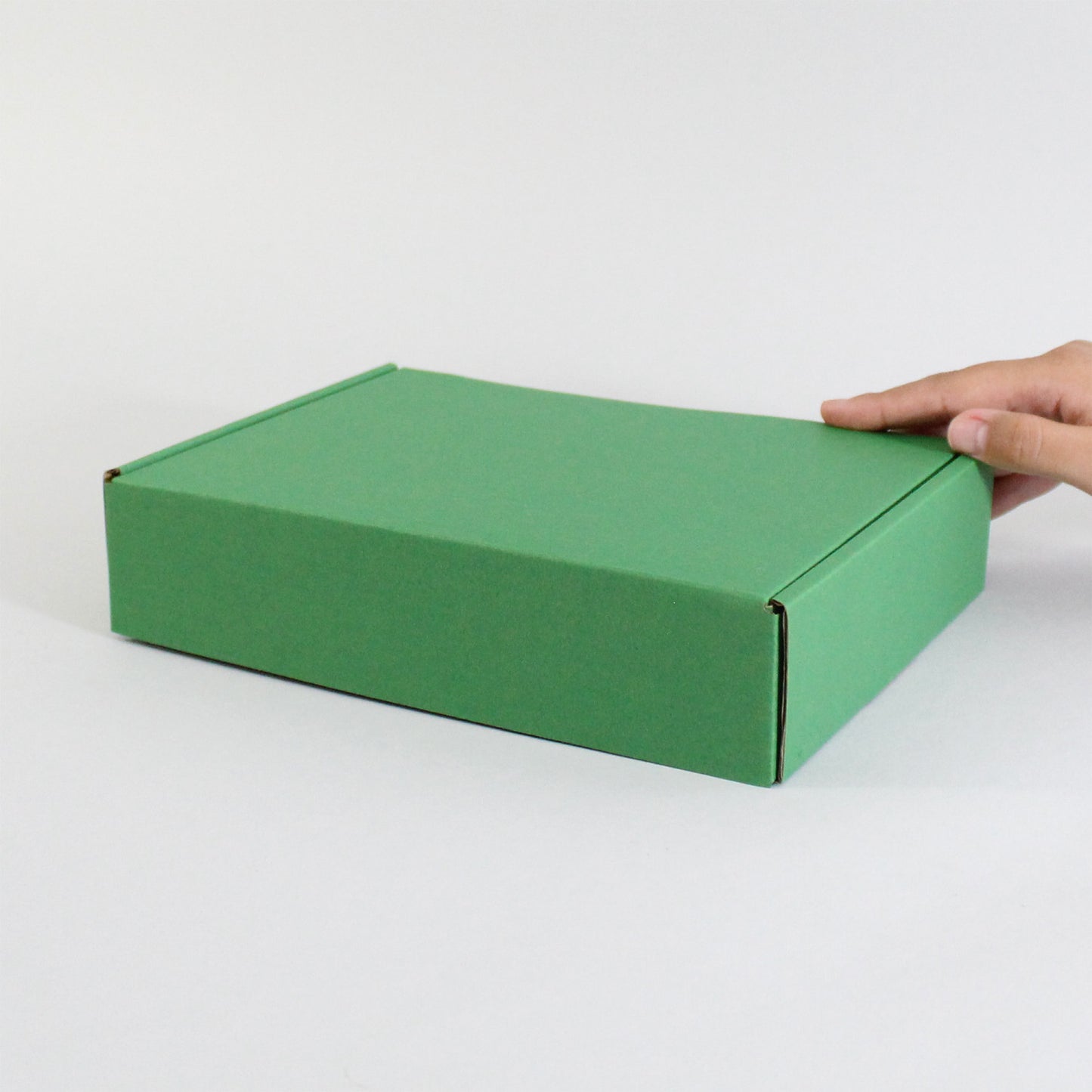 Caja autoarmable 23x16x5 verde