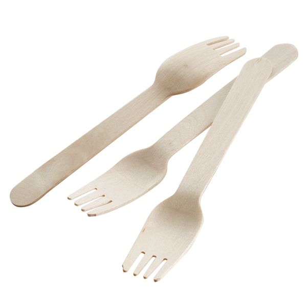 TENEDOR MADERA (ASL) X 100 Unidades