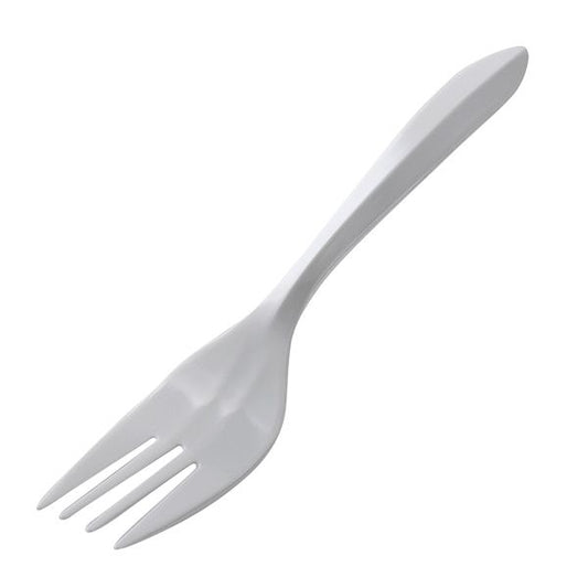 TENEDOR ECONOMICO BLANCO x 100 Unidades