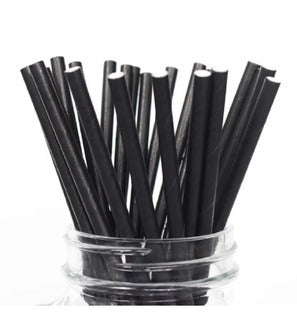 BOMBILLA PAPEL NEGRA X 200 UNIDADES