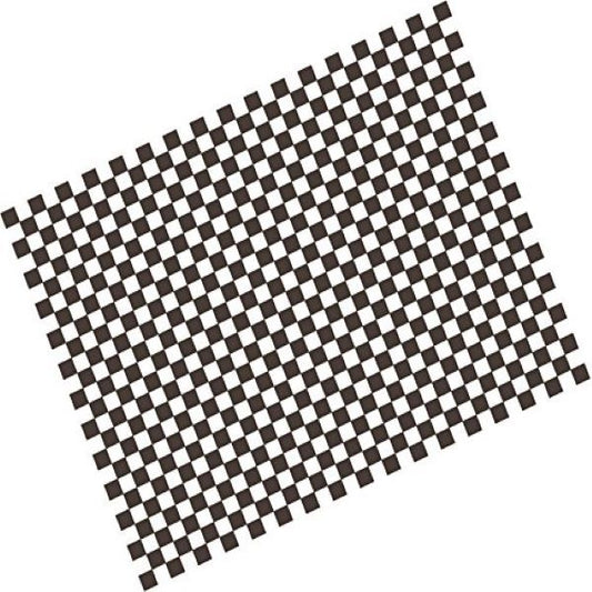 PAPEL ANTIGRASA BLANCO/NEGRO 30X30 CM X 50 UNIDADES