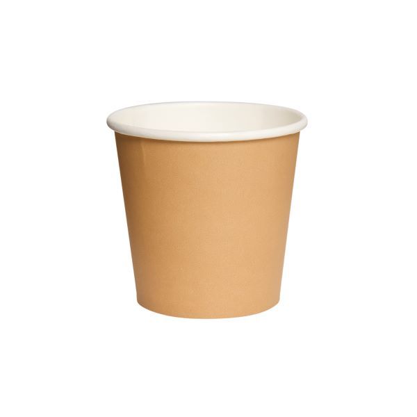 VASO UNA CAPA KRAFT 4 OZ NP X 50