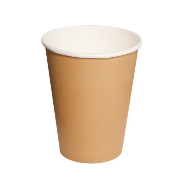 VASO UNA CAPA KRAFT 12 OZ NP X 50