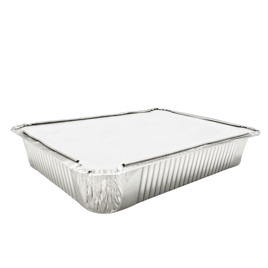 ALUMINIO C40 L RECTANGULAR C/ TAPA CARTON x 20 UNIDADES