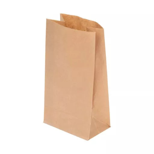 Bolsa de papel kraft 24x13x8 - Sin manilla x 50 unidades
