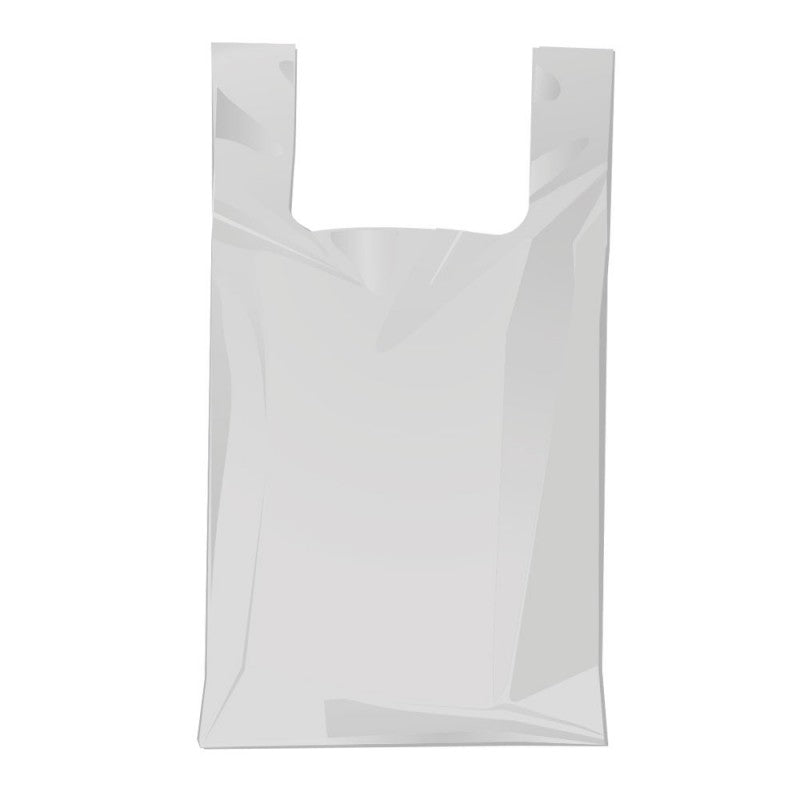 BOLSA CAMISETA BLANCA 40x50 (100 UNIDADES)
