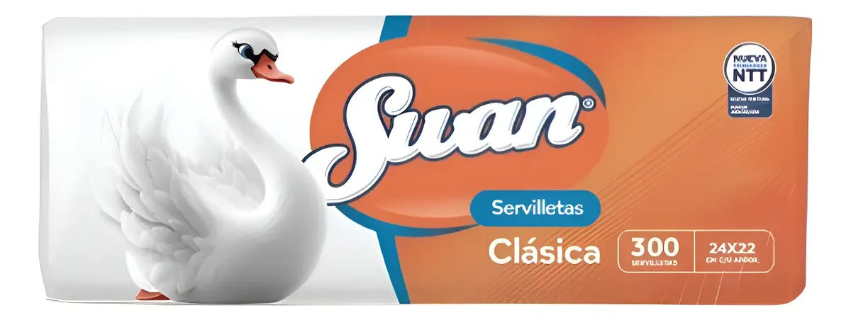 Servilleta Cocktail Swan 300 Unidades