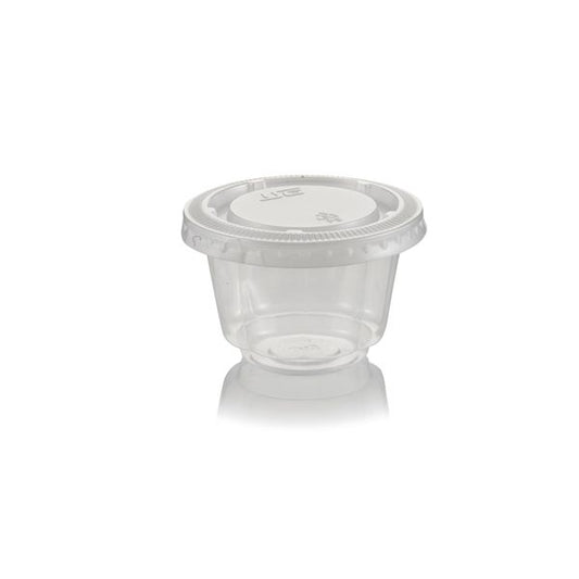 ENVASE GELATINERO C/TAPA 2-4 OZ X 50UN