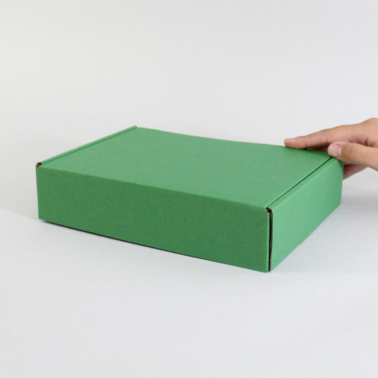 Caja autoarmable 30x20x8 verde