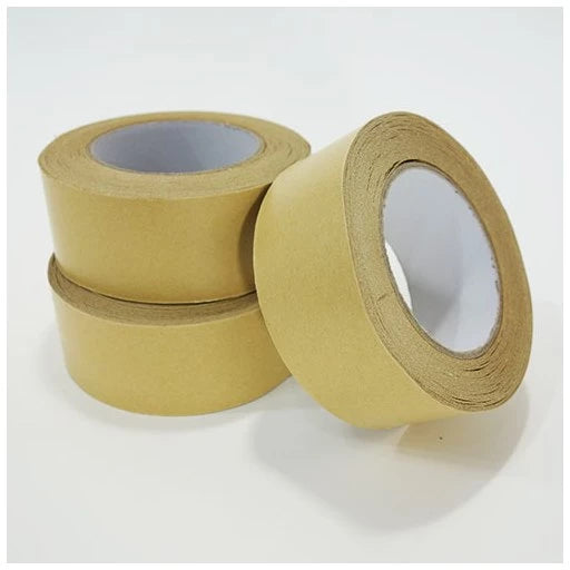 Cinta de Papel Kraft Autoadhesiva Embalaje 48mm 50mts