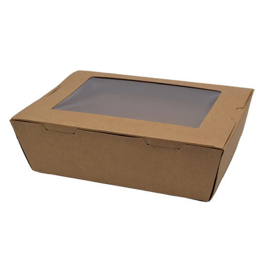 CAJA KRAFT VENTANA 700 ML (16,75 X 11,75 X 4,5)