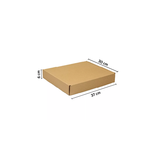 Caja Kraft Autoarmable 37x30x6