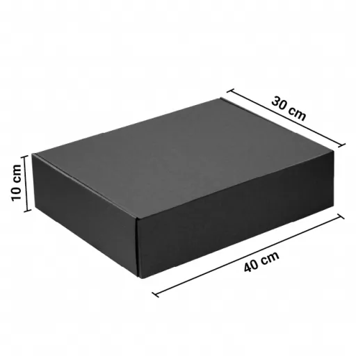 Caja Negra Autoarmable 40x30x10